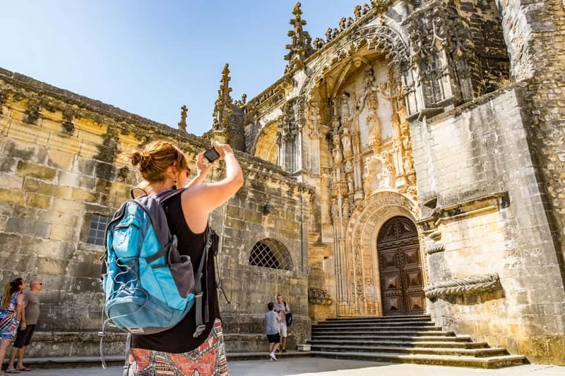 From Lisbon: Tomar, Convent of Christ & Almourol Castle - The Convent of Christ and the Charola rotunda: sacred power in stone