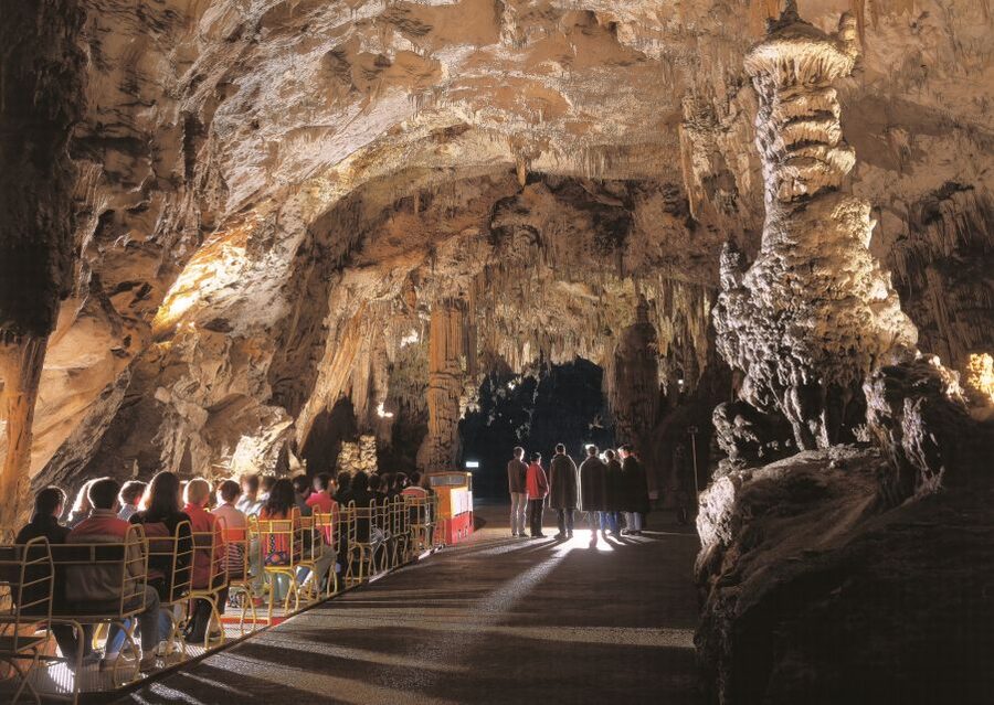 From Ljubljana: Postojna Cave, Predjama Castle and Lake Bled - Postojna Cave: the underground show that feels like another world