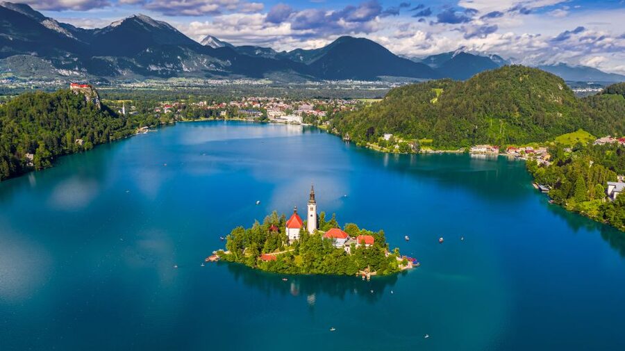From Ljubljana: Postojna Cave, Predjama Castle and Lake Bled - Predjama Castle: a cliff-side fortress tied to the robber knight Erasmus