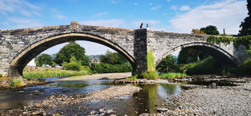 From Llandudno: Portmeirion, Snowdonia and Castles Tour - Conwy Castle Town: Towers, the Smallest House, and the 1819 Suspension Bridge