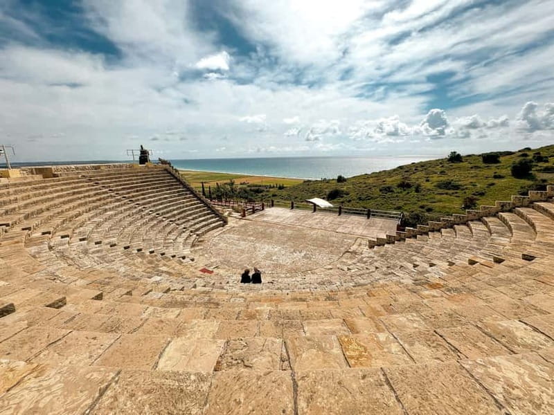 From Paphos: Trip to Limassol with Kourion & Kolossi Castle - Kourion archaeological site: mosaics and an amphitheatre that still matters