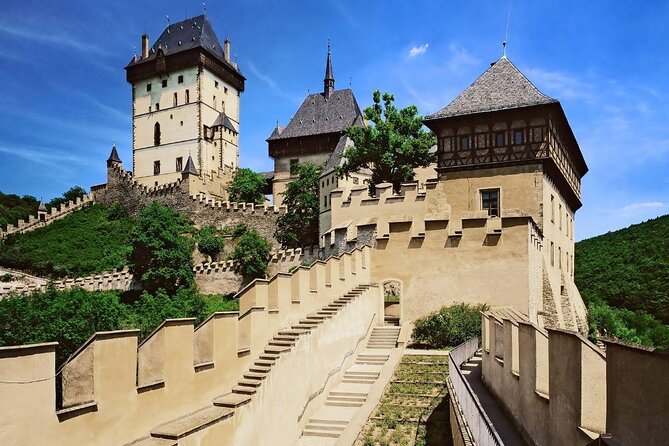 From Prague: Small-Group Karlstejn Castle & Koneprusy Caves Trip - The village stroll and the “Czech Grand Canyon” viewpoint