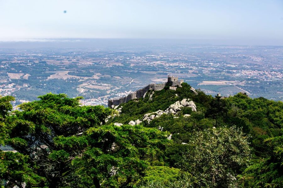 From Sintra: Pena Palace Guided Tour - Viewpoints for Sintra, Cascais, and Lisbon