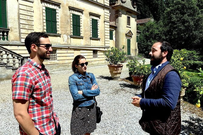 Full-Day Tuscany Castles Tour with Wine Tasting from Florence - Castello del Trebbio: cellar time plus a five-wine tasting