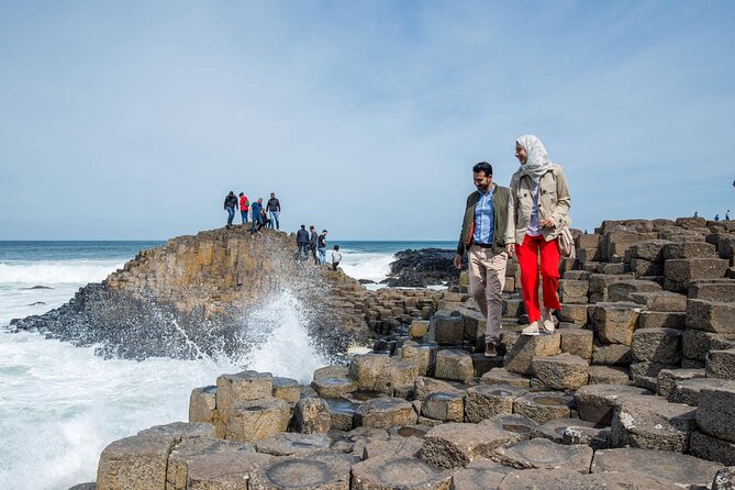 Giants Causeway & Castles Tour from Belfast: Guided tour - Dunluce Castle Ruins: Cliffside Views from House of Greyjoy Country
