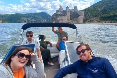 Golubac Fortress w/Iron Gate Speed Boat & Rakija Distillery tour - Golubac Fortress: fortress walking, visitor center, and photo stops
