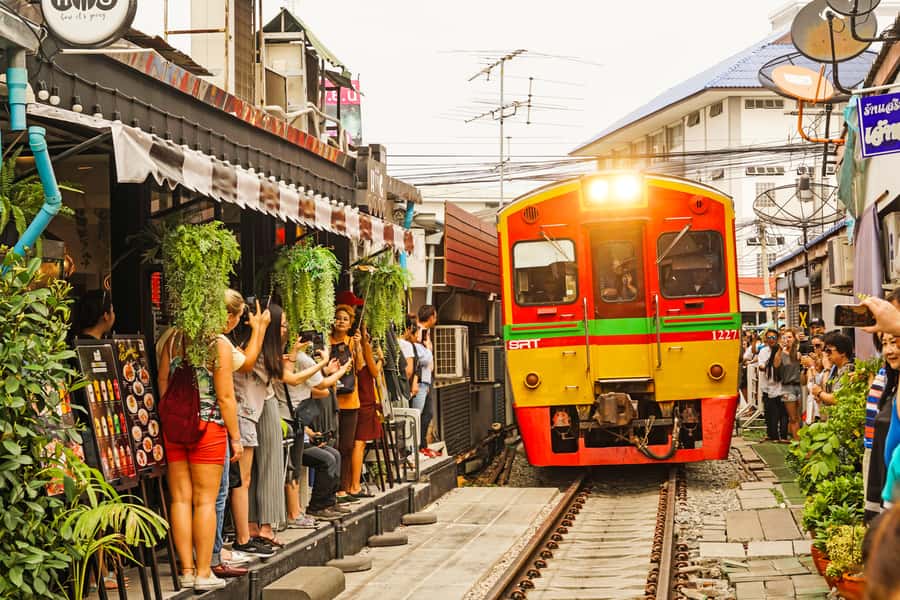 Grand Palace, Damnoen Floating Market & Maeklong Market Tour - Transport and timing: small group comfort, big hours