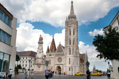 Guided Tour in Budapest Castle District - Buda Castle terrace and Hunyadi Courtyard: where the viewpoints click