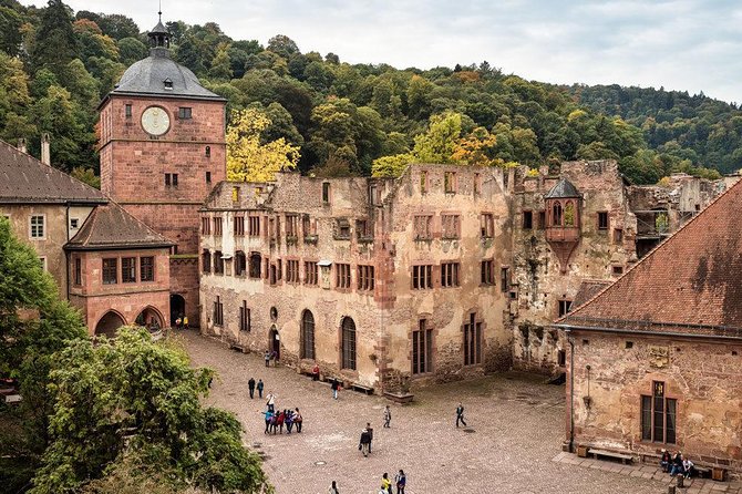 Heidelberg Castle and Old Town Tour from Frankfurt - Heidelberg Castle ruins: the view is the main event