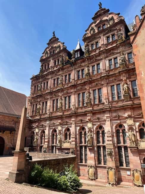 Heidelberg: Discover Heidelberg Castle – experience history up close - Gate Tower to Courtyard: Friedrichsbau and Ottheinrichsbau Explained