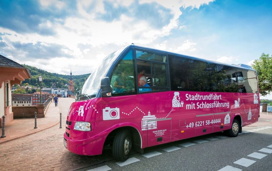 Heidelberg: Sightseeing Bus and Castle Tour - Starting at Neckarmünzplatz: your easy first step