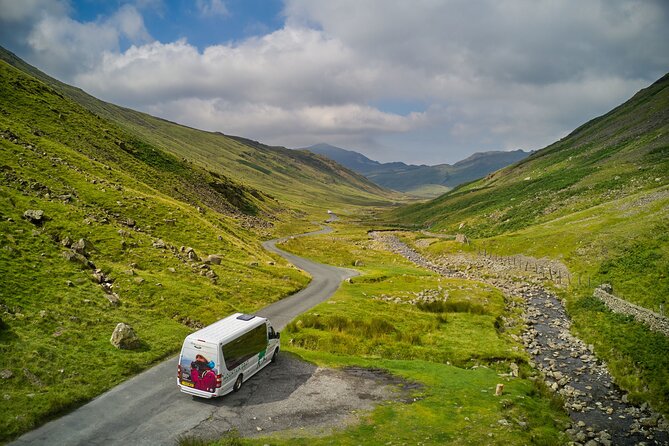High Adventure Mountain Passes & Muncaster Castle from Windermere - Langdale Valley Viewpoints and the Local Culture Primer