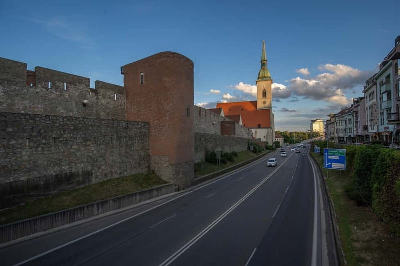 Highlights of Bratislava - Old Town with Castle private tour - The UFO Bridge: a modern landmark with old-city context