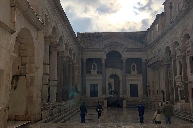 History & Cultural Walking Tour of Split and Diocletian's Palace - Vestibulum and the chance for Dalmatian singing