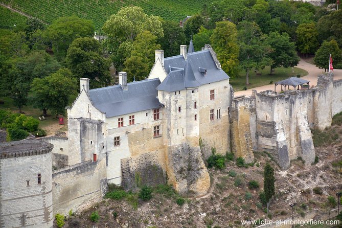 Hot Air Balloon Flight over the castle of Chenonceau / France - The Landing Party: Wine, Cheese, and Balloon Baptism