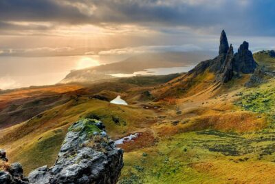 Inverness: 2-Day Isle of Skye, The Fairy Pools & Highland Castles - Day 1: Loch Carron viewpoints, Dunvegan Castle, and Skye’s iconic rock stack