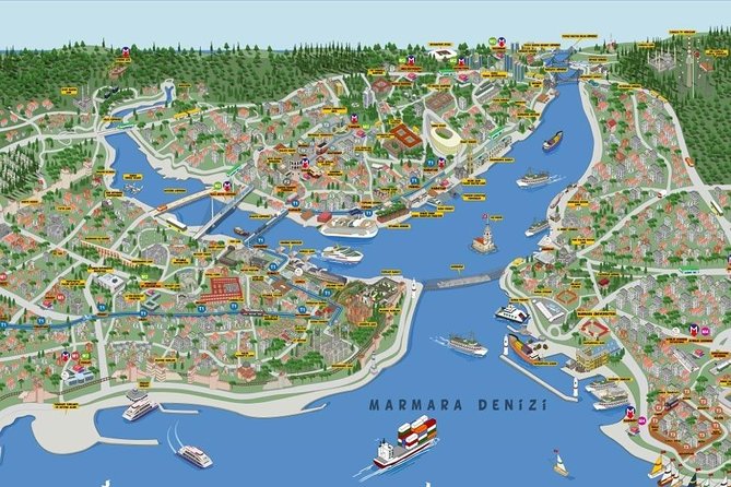 Istanbul Boat Cruise and Dolmabahce Palace & Two Continents - Golden Horn + Balat: Real Neighborhood Texture From the Bus