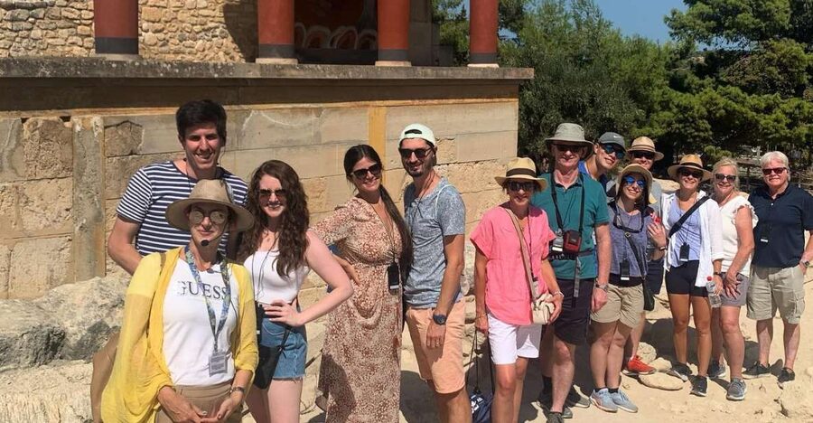 Knossos Palace Guided Walking Tour (Without Tickets) - Meeting Point Game Plan: Arrive at the Main Entrance