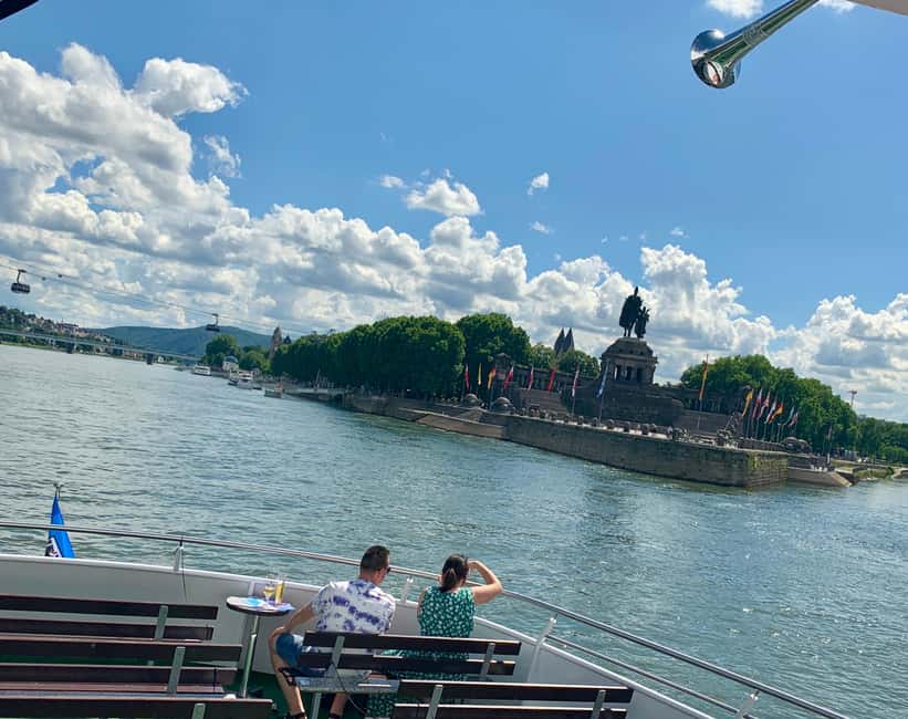 Koblenz:Rhine Valley boat tour along the castles and palaces - Food and drinks on board: easy options, bring your wallet