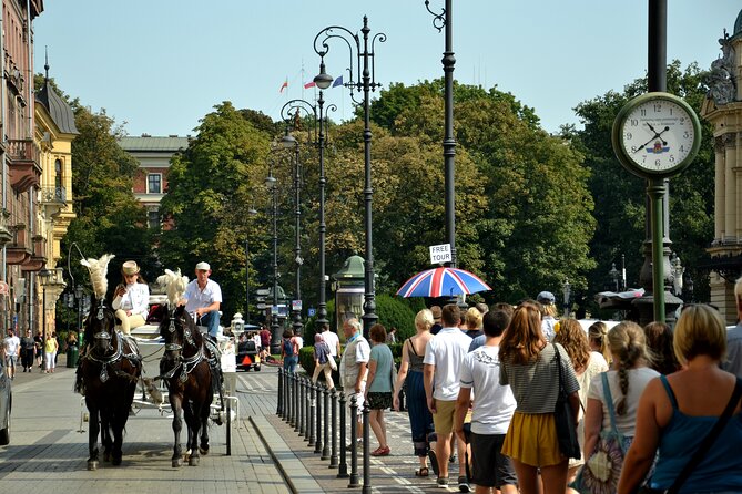 Krakow's Essential Tour of the Old Town and Wawel Castle - Rynek Główny and Slowacki Theatre: medieval square scale and the city’s priorities