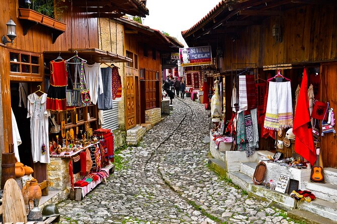 Kruja Castle ,Sari Salltik & Durrës fromTirana - Krujë’s Old Bazaar: 400 Years of Marketplace Energy