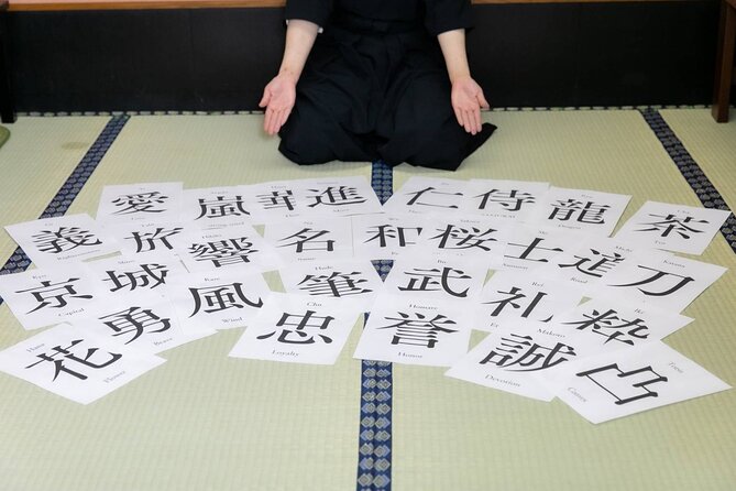 Learning Zen of Japanese Calligraphy in kimono near Osaka Castle - Stroke Basics You Can Actually Use: Tome, Hane, Harai
