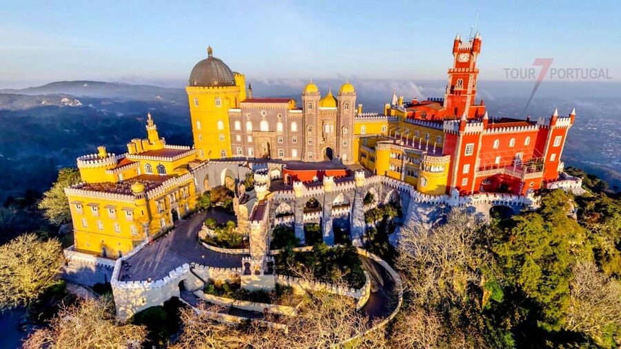 Lisbon: Pena Palace, Moorish Castle, Qta. Regaleira & Sintra - Bonus stops that can extend the value: Monserrate and Queluz