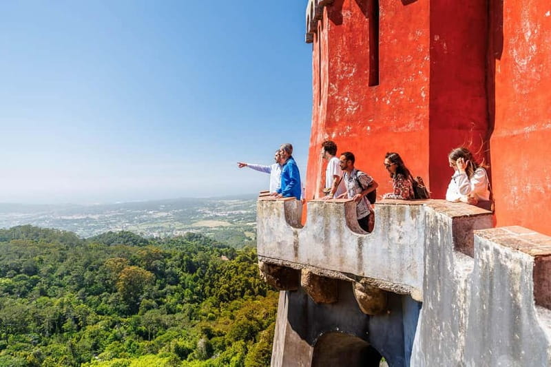 Lisbon: Sintra Cascais & Pena Palace Small Group Tour - Pena Park Walk and Pena Palace: Feeling Royal Without Wasting Time