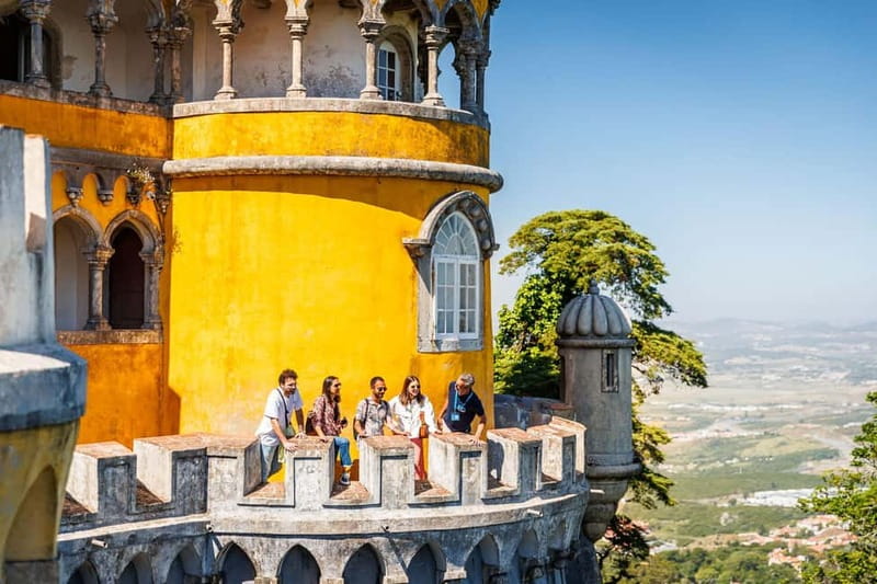 Lisbon: Sintra Cascais & Pena Palace Small Group Tour - Guincho Beach Pass-By and Estoril: Quick Coast Views on Purpose