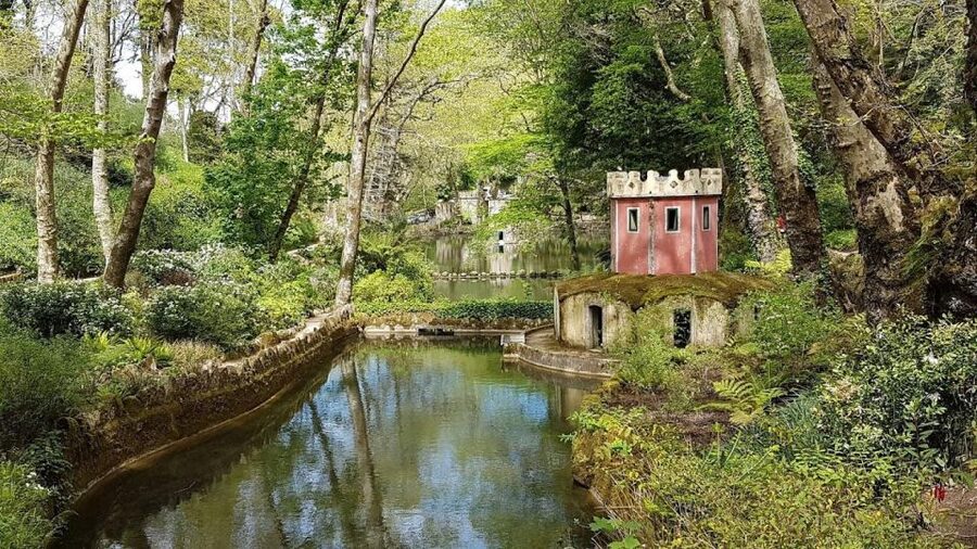Lisbon: Sintra, Pena, Moorish Castle, Regaleira & Cascais - Monserrate Palace and the move toward the coast