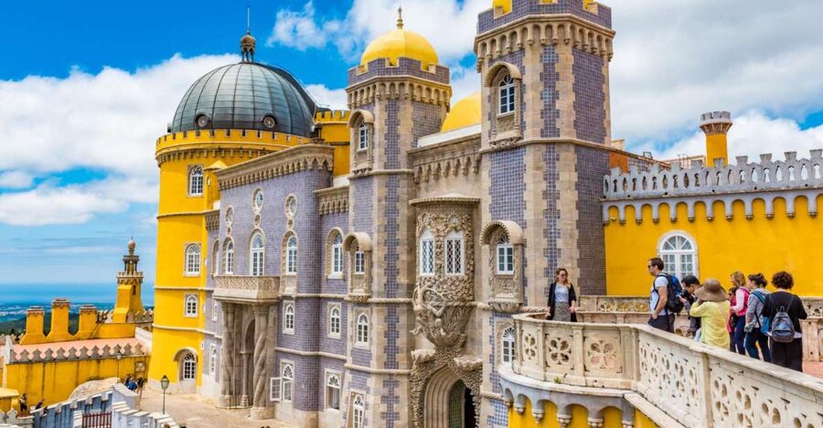 Lisbon: Sintra, Pena Palace, Cabo Roca Coast & Cascais Tour - Pena Palace: Color, Views, and the Ticket Reality