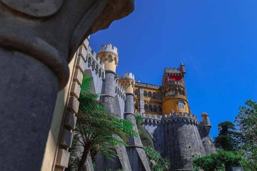 Lisbon: Small-Group Sintra, Pena Palace, Cascais, & Belém - Pena Palace exterior and gardens: the views that make Sintra famous