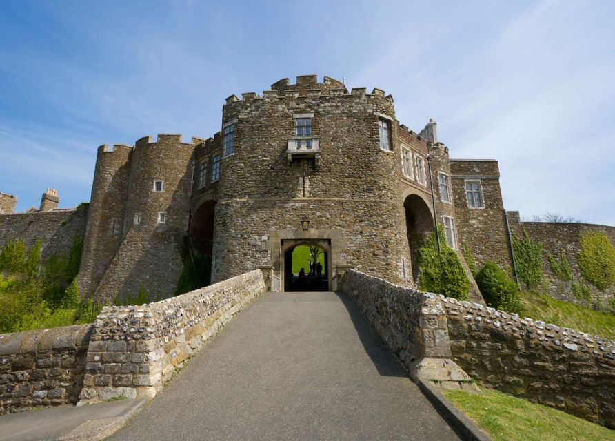 London: Canterbury Cathedral, Dover Castle, and White Cliffs - Dover Castle grounds: Iron Age origins to modern tunnels