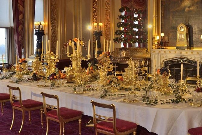 London, Windsor Castle, Hampton Court Palace with Free Snack Pack - Entering Windsor Castle: State Apartments in 90 Minutes
