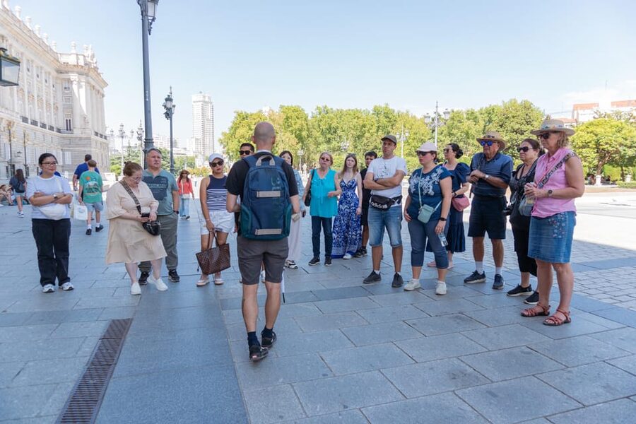 Madrid: Afternoon Royal Palace and Almudena Cathedral Tour - Starting in Plaza de Oriente (Felipe IV Is Your Landmark)