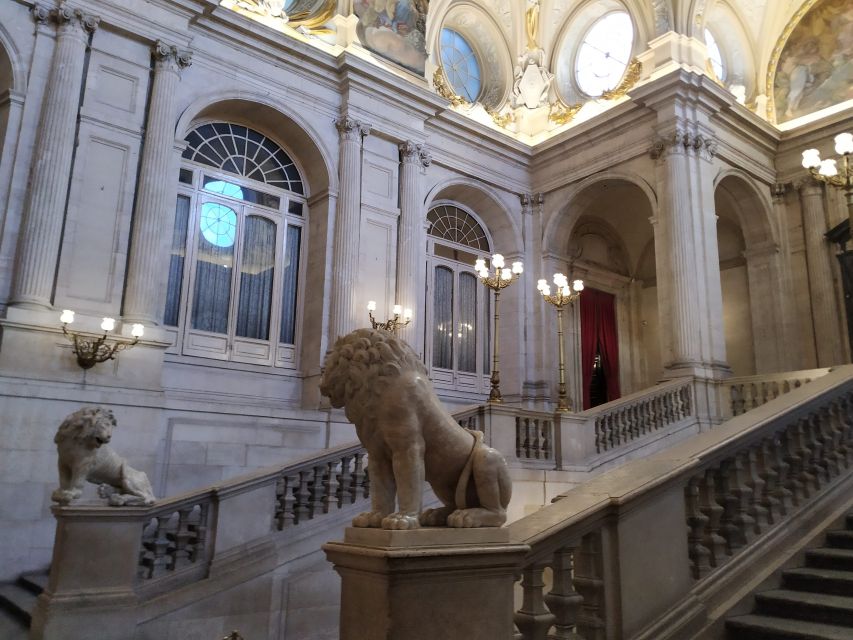 Madrid: Royal Palace Guided Shared Group Tour - The staircase: the palace’s first big lesson in drama