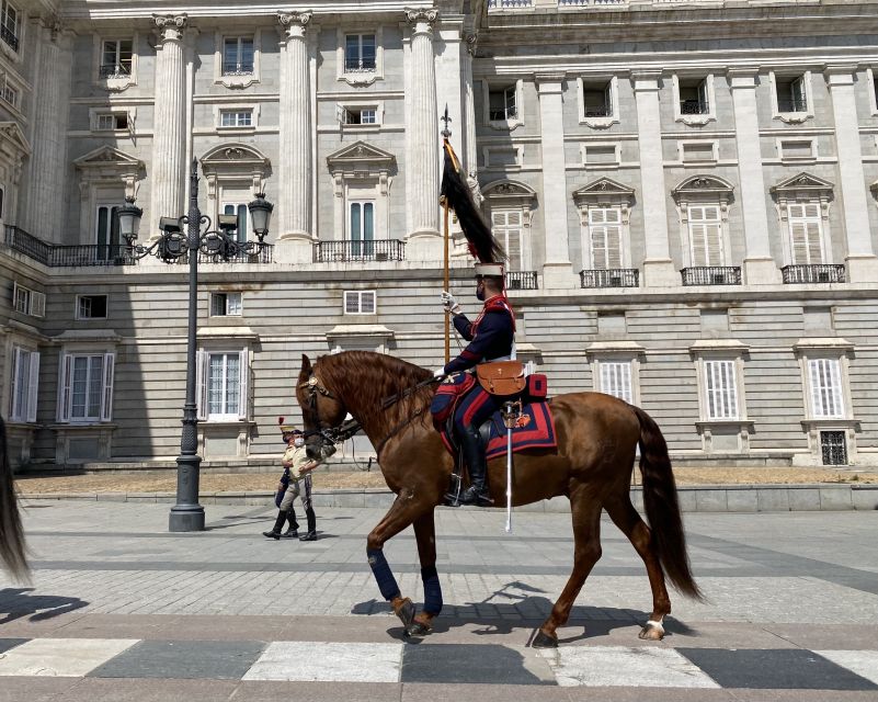 Madrid: Royal Palace Guided Shared Group Tour - Meet by Felipe IV in Plaza de Oriente, then step into the palace mood