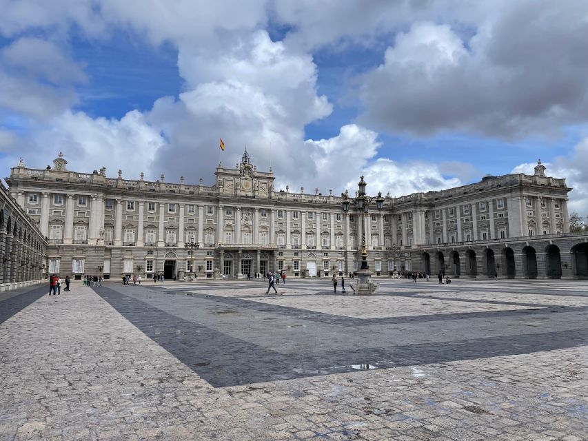 Madrid: Royal Palace tour - semi private or private - The Main Staircase and Royal Armoury Square: Where Ceremony Takes Over