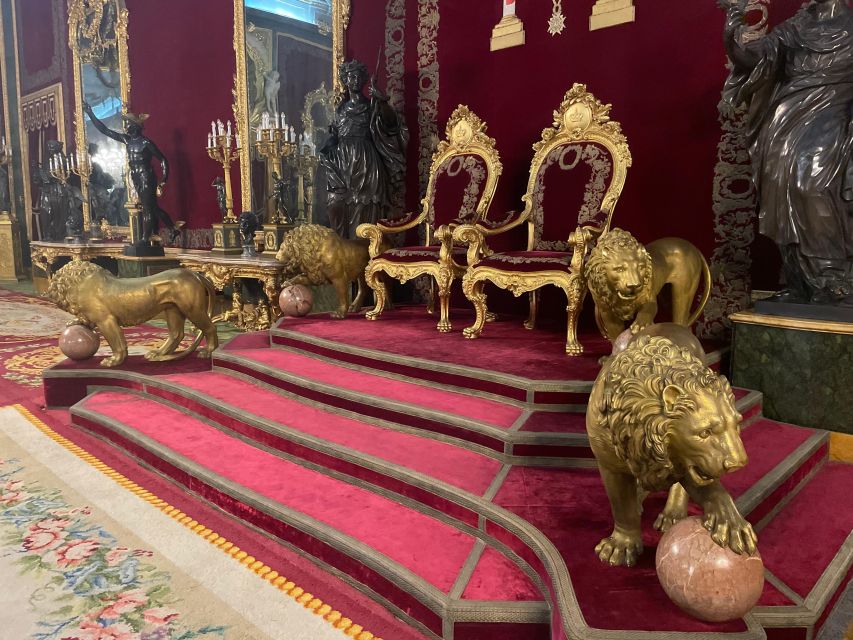 Madrid: Royal Palace tour - semi private or private - Décor Through the Centuries: Frescoes, Furniture, and Fashioning Power