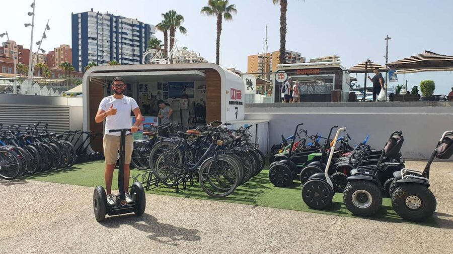 Malaga: Gibralfaro Castle, Bullring and Port Segway Tour - Timing, crowds, and how to enjoy the tight schedule