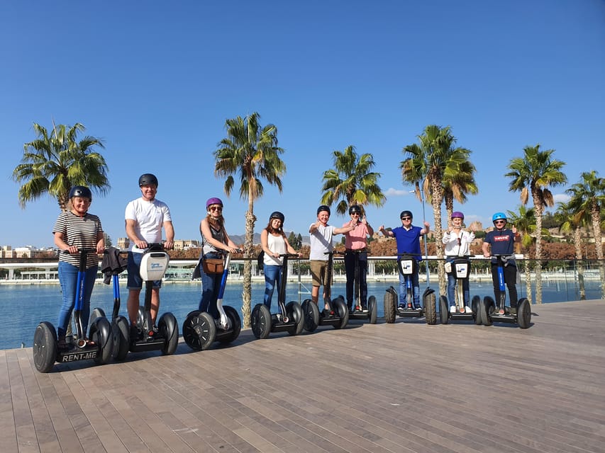 Malaga segway: Panoramic tour of Gibralfaro - Getting the hang of a Segway quickly (before you head uphill)