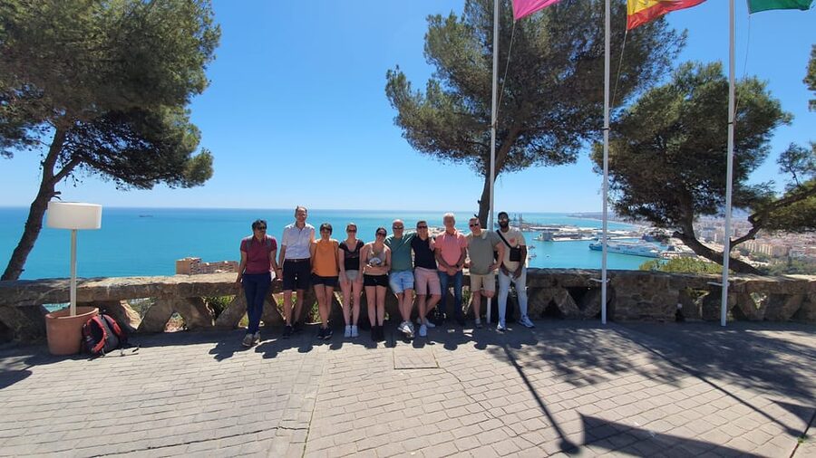 Malaga segway: Panoramic tour of Gibralfaro - The guided route up to Castillo de Gibralfaro