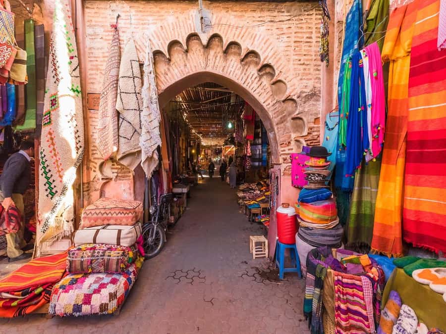 Marrakech: Bahia Palace, Ben Youssef Medersa, & Souks Tour - Mellah stop: a short pause with bigger meaning