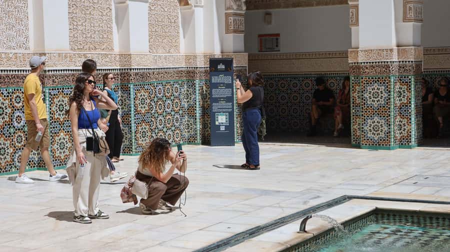 Marrakech: Bahia Palace, Madrasa Ben Youssef and Medina Tour - Jemaa el-Fna at the end: using the square as your “reset”