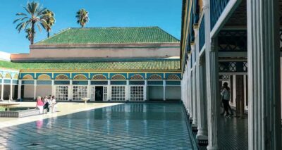 Marrakech: Bahia Palace, Madrasa Bn Yousef, Souk Medina Tour - Koutoubia Mosque photo stop: the landmark that frames the day