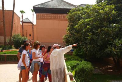 Marrakech: Bahia Palace, Saadian Tombs & Medina Guided Tour - Djemaa el-Fna: your orientation start in the middle of it all