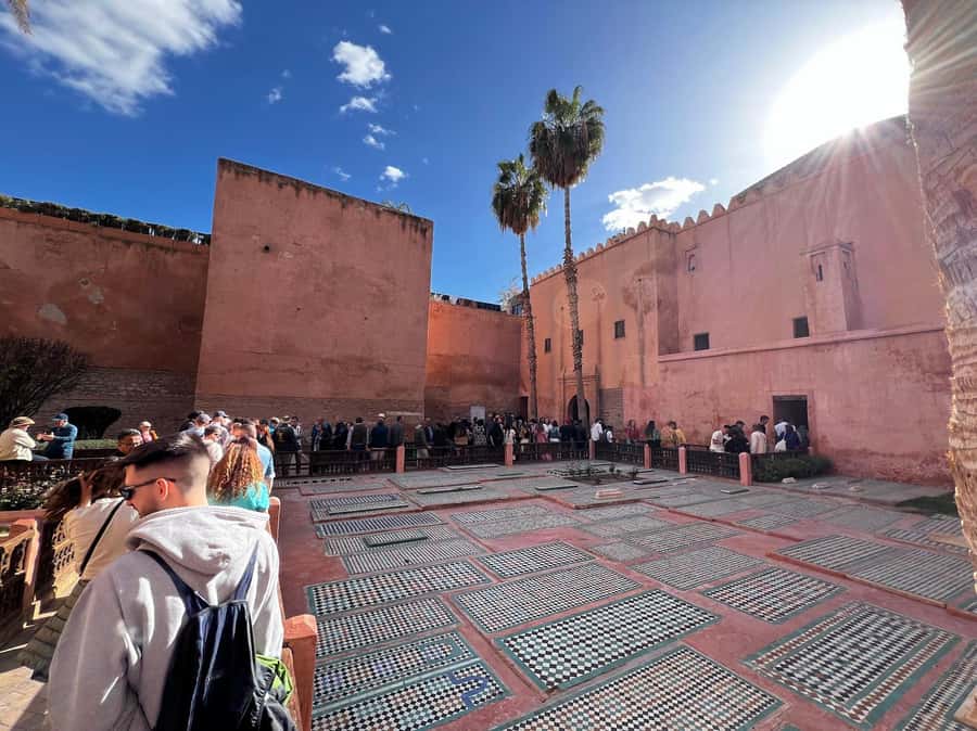 Marrakech: Saadian Tombs, Bahia Palace, Medina and Souk Tour - Bahia Palace: mosaics, gardens, and court intrigue