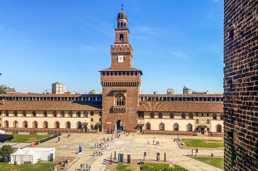 Milan: Sforza Castle Entry Ticket with Digital Audio Guide - Reserved entry at Sforza Castle: what that saves you