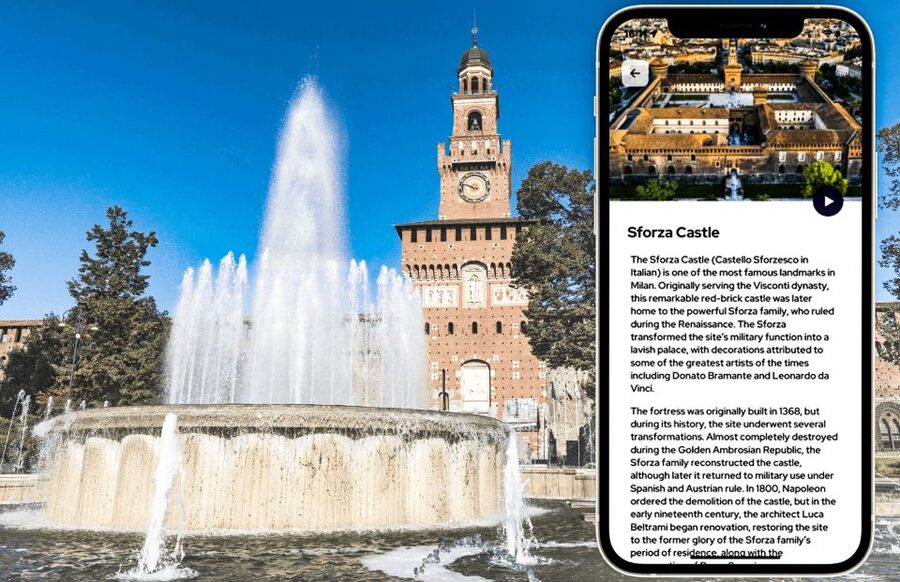 Milan: Sforza Castle Entry Ticket with Digital Audio Guide - Download the Vox City audio guide before you arrive