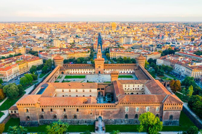 Milan Small Group: Duomo & Rooftop, Sforza Castle, Gelato Tasting - Galleria Vittorio Emanuele II: fashion in an old glass “street”